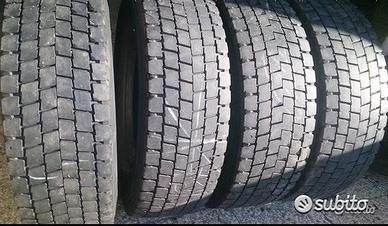 4 gomme usate autocarro 205 75 17.5 Fulda