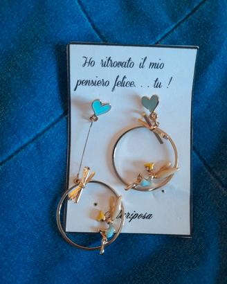 orecchini trilli fatti a mano