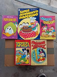 Set 6 fumetti Disney Paperino