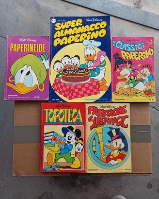Set 6 fumetti Disney Paperino