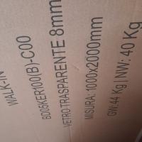 Parete doccia walk in