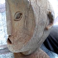 Statua funeraria Bongo Sudan arte tribale africana