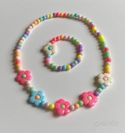 Collana e braccialetto bambina