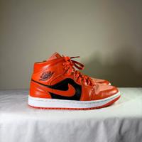 Nike Air Jordan 1 Mid SE " Orange Black"