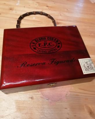 cigar box borsetta da scatola di sigari 