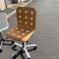 Sedia da ufficio con rotelle