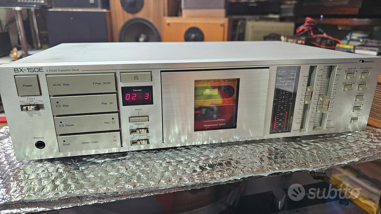 Nakamichi ZX-5 Discrete Head Cassette Deck Excellent