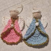 Angeli fatti a mano uncinetto