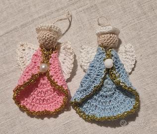 Angeli fatti a mano uncinetto