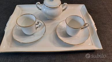 Ginori R.Museo Set caffèx2 c/zuccheriera e vassoio
