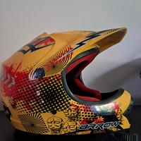 casco motocross bambino