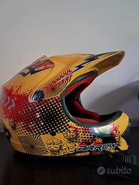 casco motocross bambino