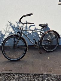 Bici cruiser blu bike