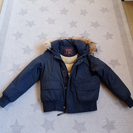 Giubbotto originale Woolrich color navy bambino