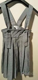 Mini abito,Marca H & Mcolore grigio con brillanti