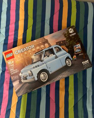 Lego 77942 Fiat 500 Baby Blue