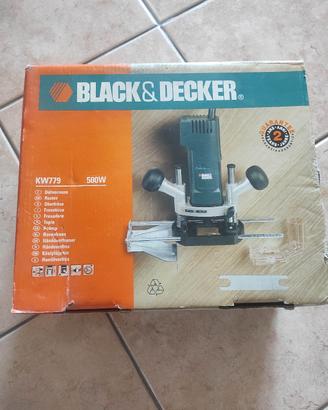 fresatrice legno black edacker 