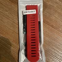 Cinturino nuovo Garmin Fenix 3 rosso boardeaux