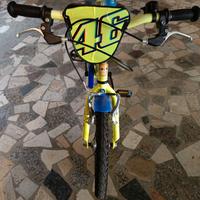 Bici vr46 per bambini cerchio 16'' (età 3/5)