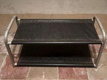 scarpiera bassa a 2 ripiani