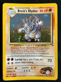 Pokemon Brock's Rhydon 2/132 Gym Heroes ING