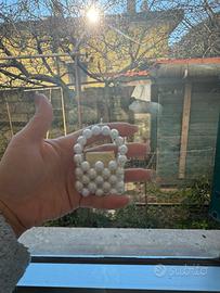 Bomboniere mini borsette di perle