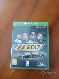 Gioco per xbox One titolo F1 2017