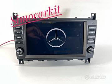 Car Tablet Mercedes W203 CLK CLS CarPlay