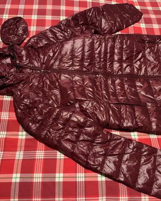 Piumino nero sintetico superleggero
