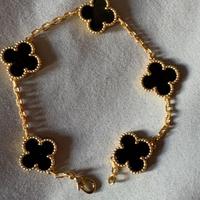 Bracciale Van Cleef & Arpeh in oro e nero