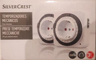 Coppia di Prese Temporizzate  Silvercres Nuove