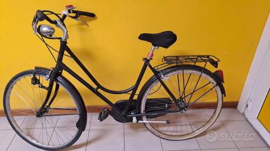 bici da donna tipo olandese
