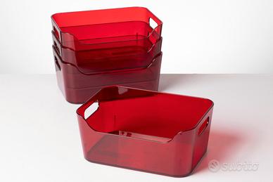 4 contenitori in plastica resistente - IKEA