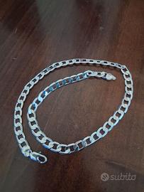 collane acciao e argento