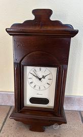 Orologio parete legno Vintage non funzionante.