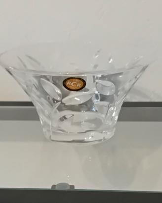 Ciotola RCR cristallo Linea Laurus Made in Italy