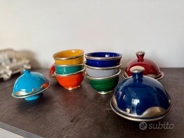 Ciotole/mini tajine in ceramica