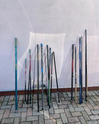 Set canne da pesca in carbonio