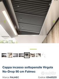 Cappa incasso Falmec Virgola No-drop