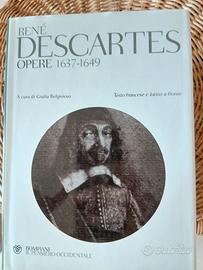 Descartes Opere 1637-1649 Bompiani testo a fronte