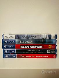 Giochi PS4/PS5 (Prezzi in descrizione)
