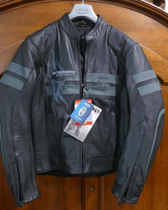 Giacca in pelle moto Vintage