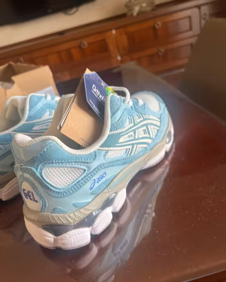 Titolo: ASICS GEL nuove celesti e bianche