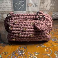 Cltch bag rosa antico