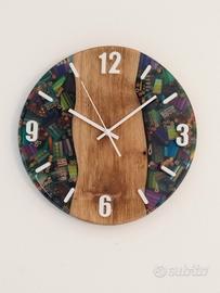 orologio in resina epossidica 