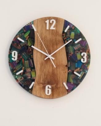 orologio in resina epossidica 