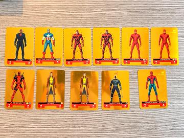 Lamincards Marvel Heroes (Edibas 2008) - 25 rare