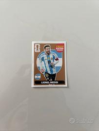 Messi Extra Sticker Bronzo Panini FIFA World Cup