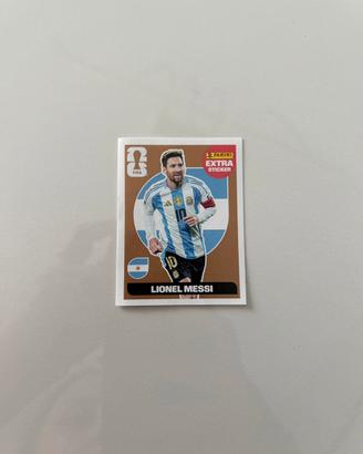 Messi Extra Sticker Bronzo Panini FIFA World Cup