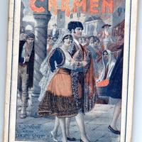 Libro "carmen" prospero merimee 1928